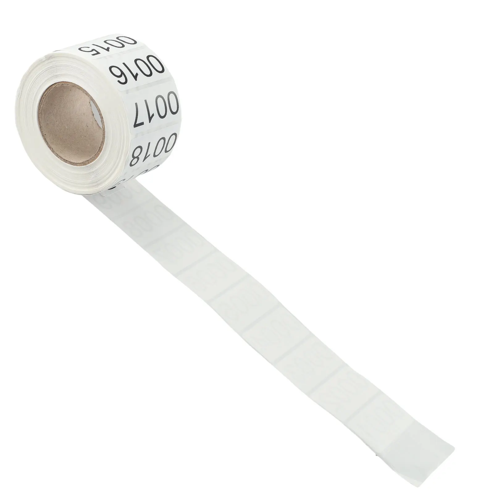 

Plant Labels Number Stickers 1 Roll Consecutive Inventory For Labeling Self-adhesive White High Quality Material