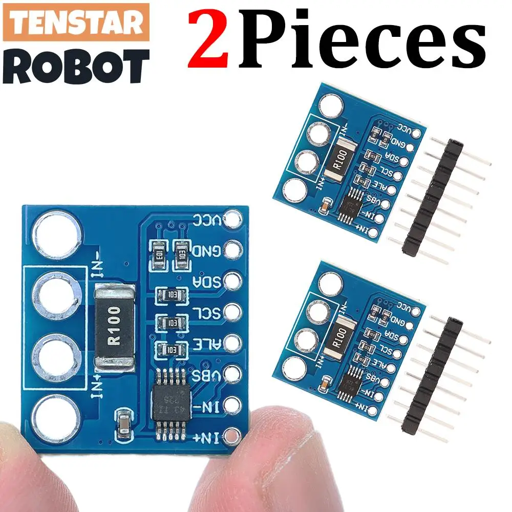 โมดูลเซ็นเซอร์วัดกระแสไฟฟ้า 2 ทิศทาง I2C