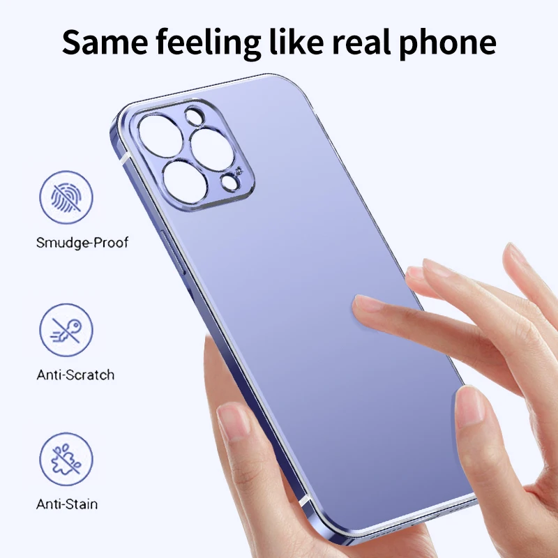 New Original Stainless Steel Edge For iPhone 14 Pro Case iphone14  Protective Case funda iPhone 14 Pro Max