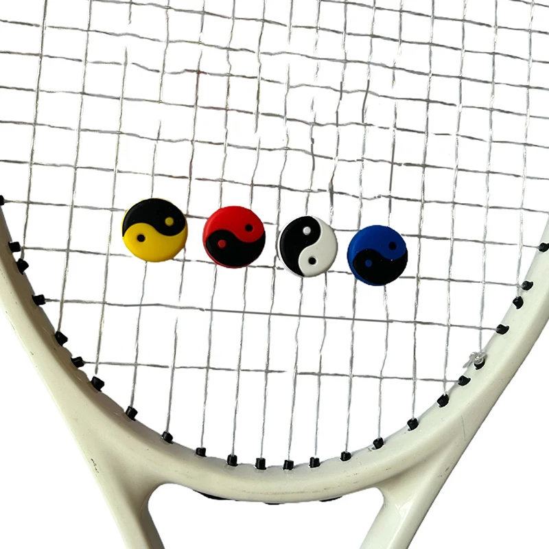 Circle Tennis Racket Shockproof Absorber Anti-vibration Tennis Racket Dampener Accessories Anti-vibrators
