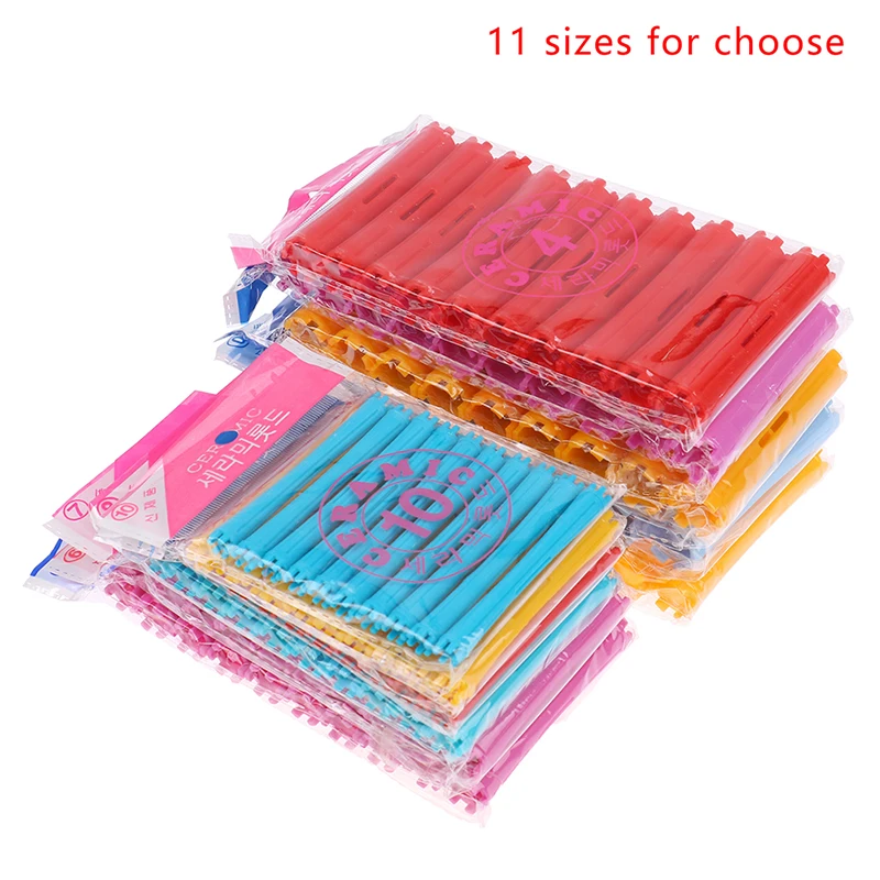 1set 1-2.2cm Heatless Hair Care Hair Curler Roller Grip Styling Roller Curlers Styling Home Use Rollers Hairdressing DIY