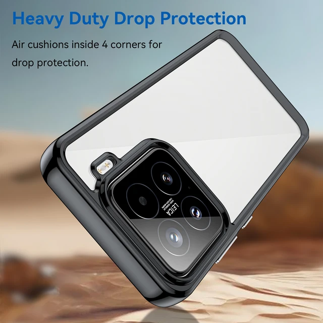 Xiaomi Clear TPU Case Colorful Protective Cover 4
