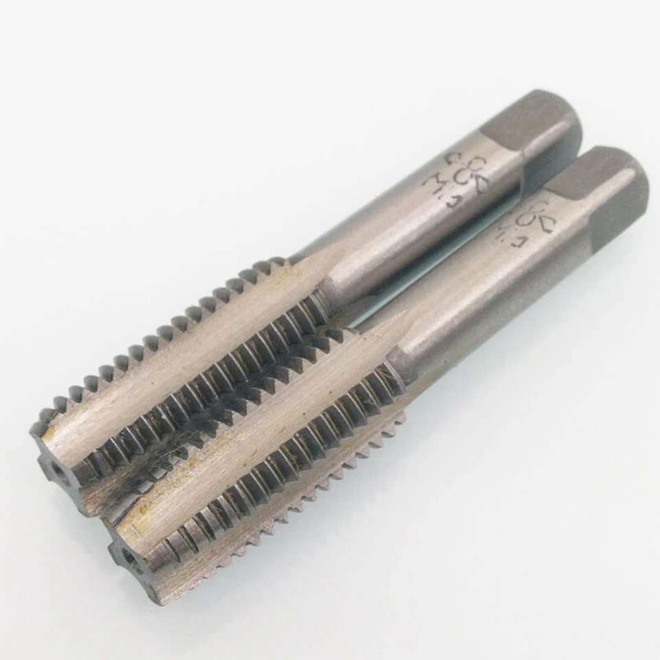 Taraud Métrique M38 X 2,0 HSS Revêtu Titane – Pour Acier, Inox, Fonte – 144 Mm Longueur Totale - 6