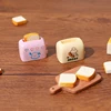 1/2PCS Doll House Mini Simulated Toast Bread Maker Food Play Decoration DIY Model Miniatures Scene Props Resin Accessories 5