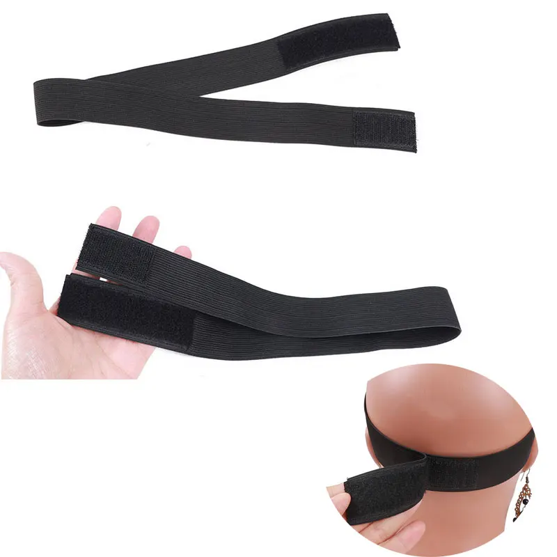 3Pcs Elastic Band for Wigs Edges Lace Melting Band Adjustable Wig Edge Elastic Band 3cm Width Edge Laying Band for Lace Front