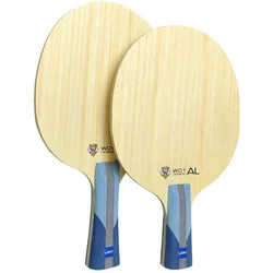 LOKI W01 AL Super WANG HAO Blue Carbon Table Tennis Blade (5 Ply Wood+2 Carbon) LOKI Racket Ping Pong Bat Paddle