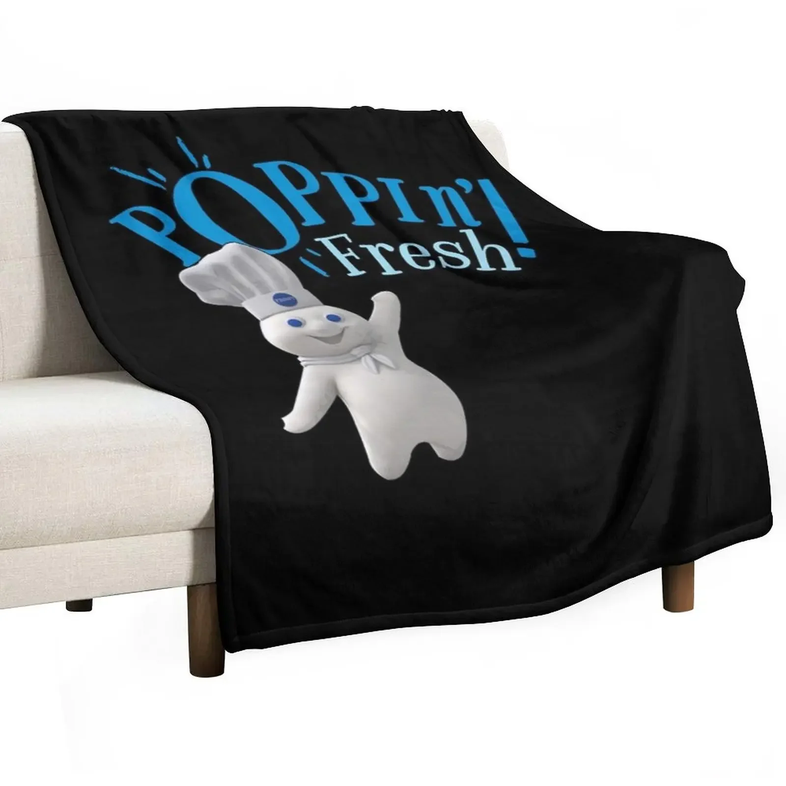 

Fresh Pillsbury Doughboy Funny Throw Blanket Decoratives Single Blankets