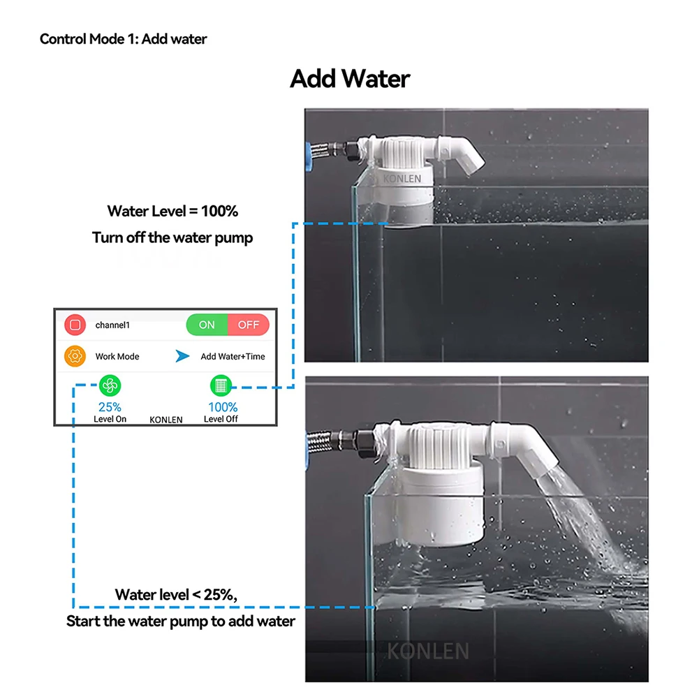 Hailege Sensore Livello Liquido - Controller Automatico, Accende/Spegne Pompa, PCB 4x7cm - Foto 5