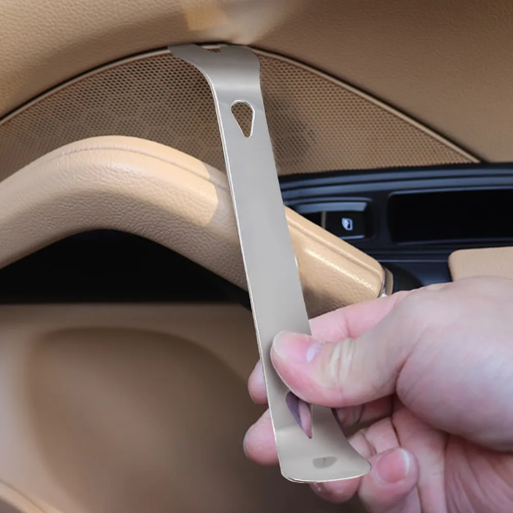 스테인리스 스틸 내구성 문짝 패널 오디오 터미널 패스너 드라이버 수리, 2 엔드 트림 제거 레벨 프라이 도구