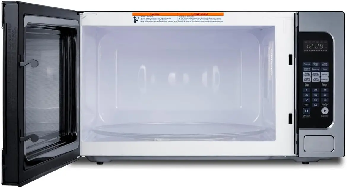 27&rdquo; and 30" Built-In Microwave Oven Stainless Steel, 2.2 Cubic Feet, with Trim Kit Digital Control Panel, 1200W (27 Inch)