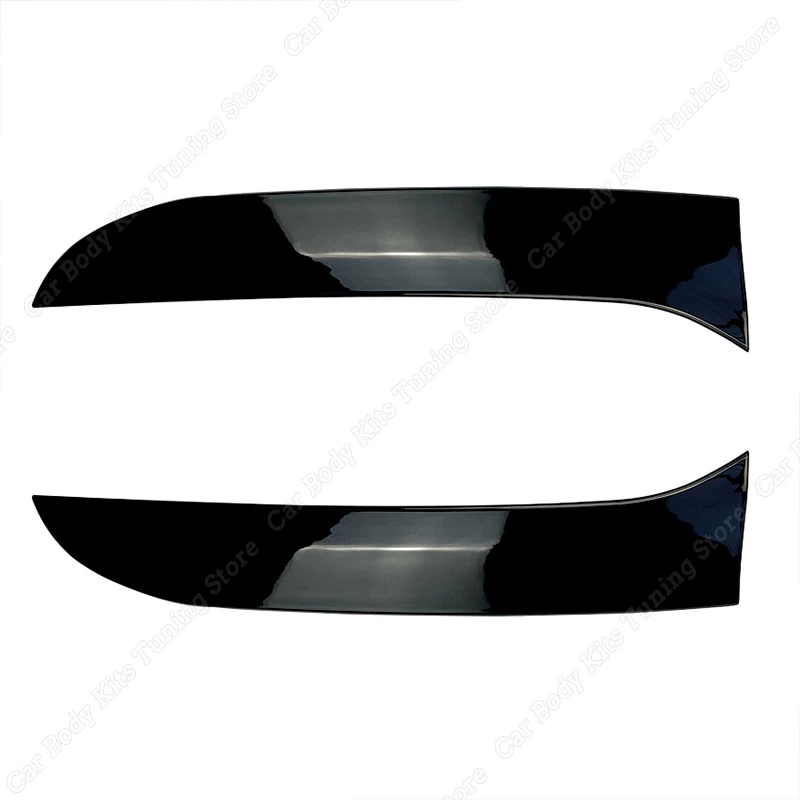 Spoiler Laterale Per VW Golf 6 GTI - 2 Pezzi, Nero Lucido, Per MK6 2008-2013, Adesivo - Foto 2