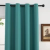 2pcs Solid 100% Blackout Curtain - Curtains for Bedroom and Living Room - UV Protection, Easy Sliding, and Stylish Design 5
