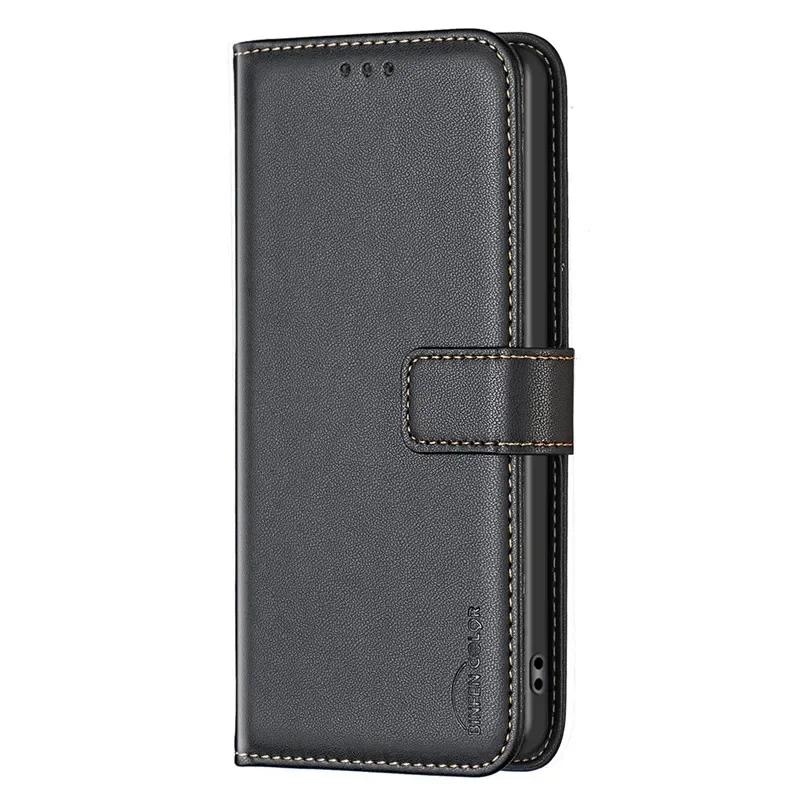 Leather Wallet Flip Case - Elegant Protective Cover