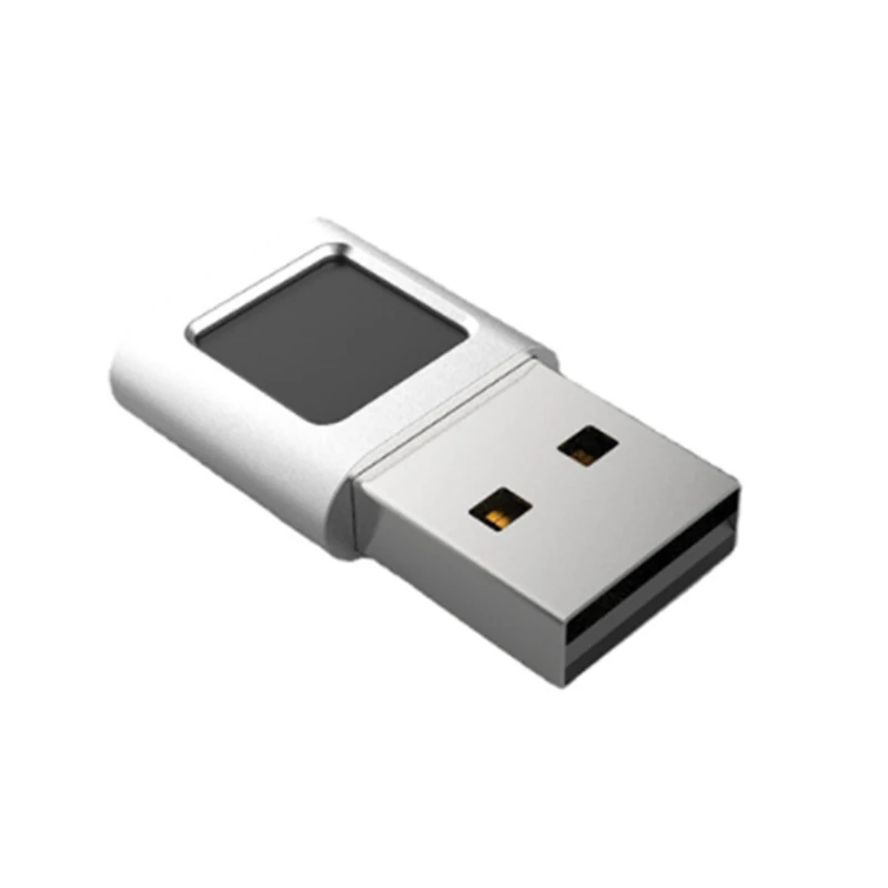 Fingerprint Key Fingerprint Scanner Fingerprint Control Module Zinc Alloy USB for Windows 10 Hello 11