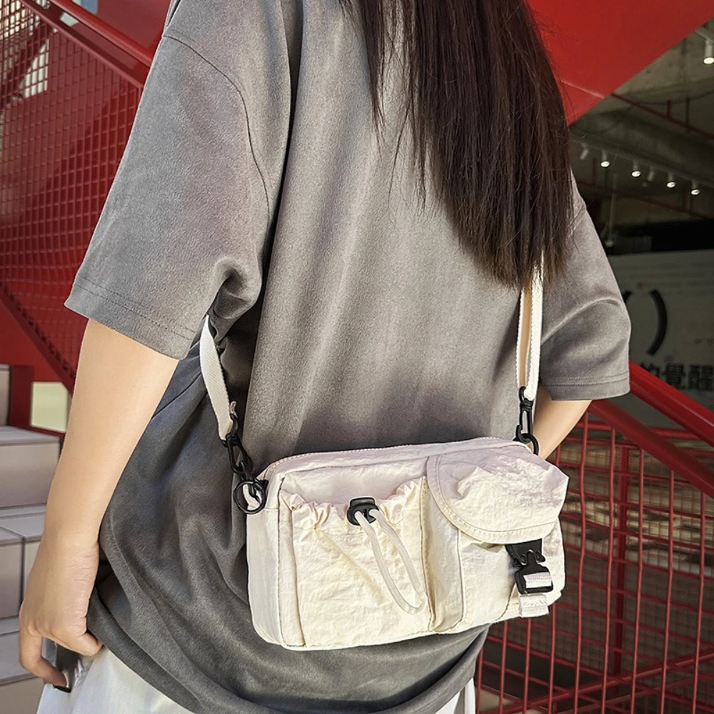 Workwear Style Design, Single Shoulder Bag, Multifunctional Lightweight Chest Bag,сумка Мужская На Плечо Sports Crossbody Bag, 3