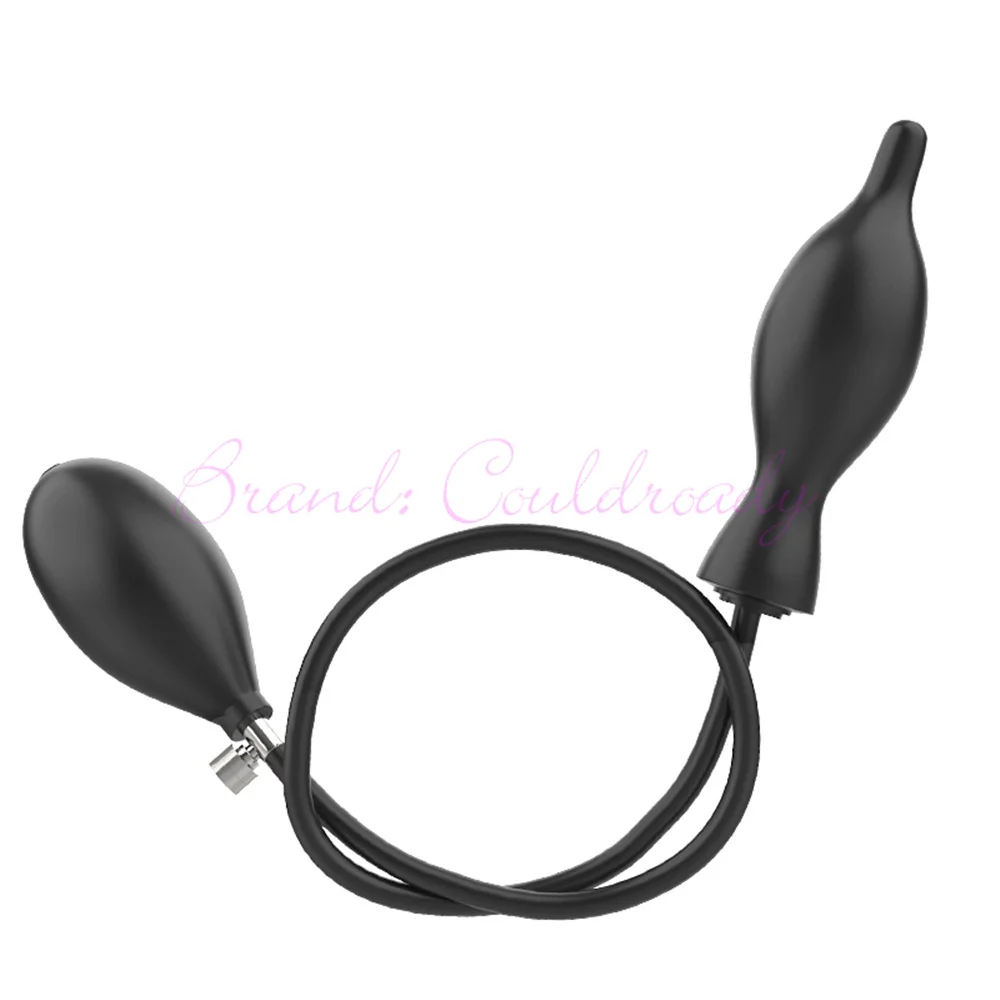 Super Big Butt Plug Pump Inflatable Huge Anal Dilator Massager Expandable Anus Balls Sex Toys for Women Man Gay
