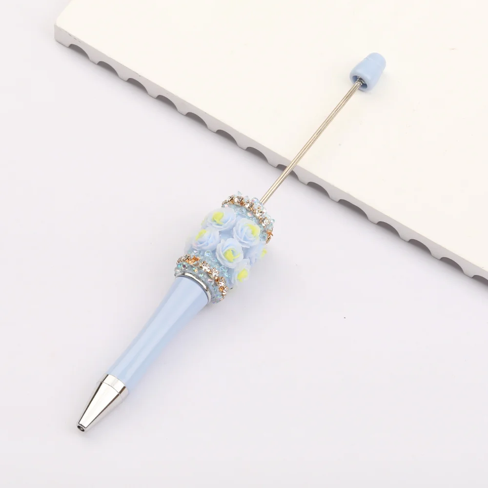 Cordial Design 20Pcs 20*147MM Jewelry Findings & Components/Beadable Pen Findings/Cute Plastic Pens/DIY Beaded Pen Accessories - cordial