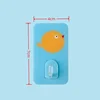10Pcs Cute Cartoon Crystal Hooks Tableware Hanging Rack Adhesive Hooks Kitchen Multi-Purpose Non Marking Waterproof Strong Hook 6