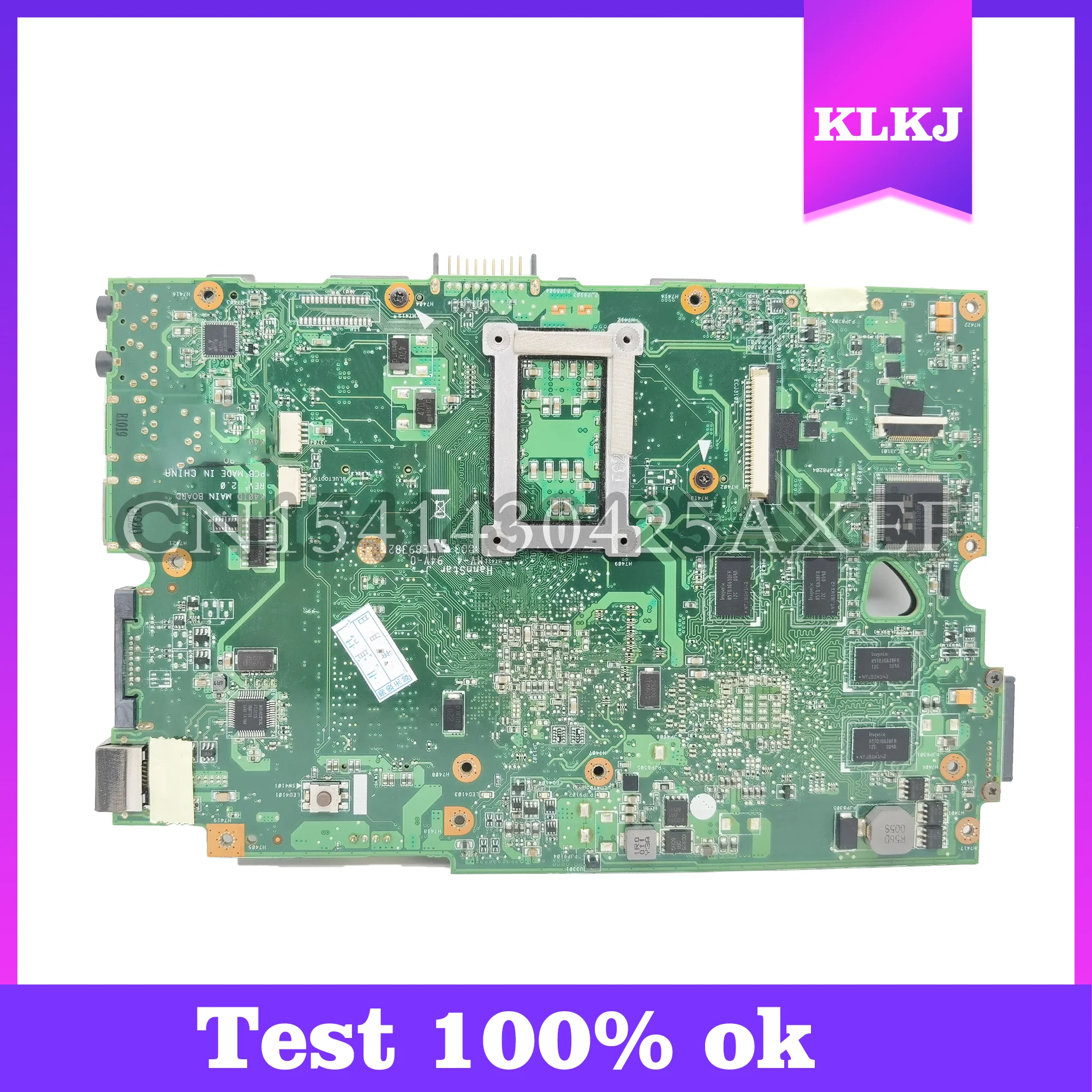 Dinzi K40ID Laptop Motherboard For ASUS K50ID K40ID K40IP K50IP Notebook Mainboard Computer 14 Inch 15Inch 100% Fully Test