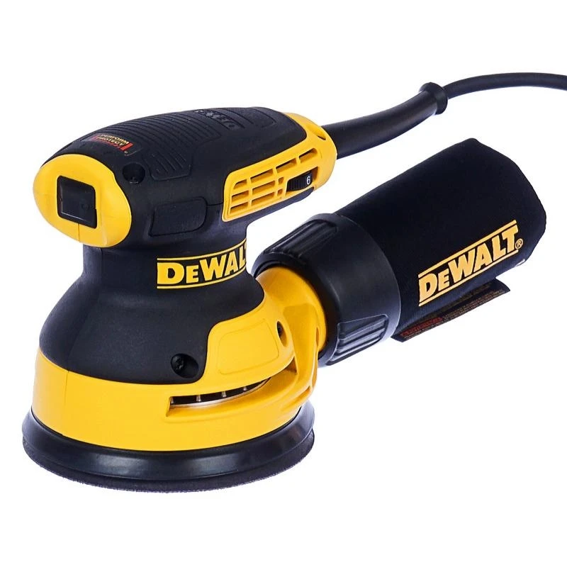 Машина шлифовальная вибрационная DeWalt DWE6423 (Мощность 280 Вт размер подошвы 125 мм