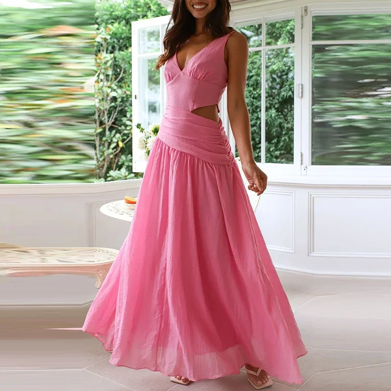 Espalda Descubierta Como Hacer Un Maxi Vestido Facil Vestido