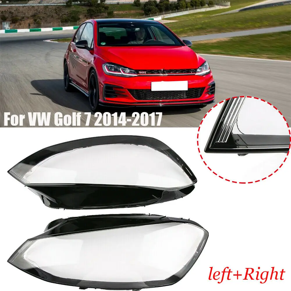 CarFrontHeadlightCoverLampHeadlampGlassShellMaskLampshadeLensForVolkswagenVWGolf7.jpg