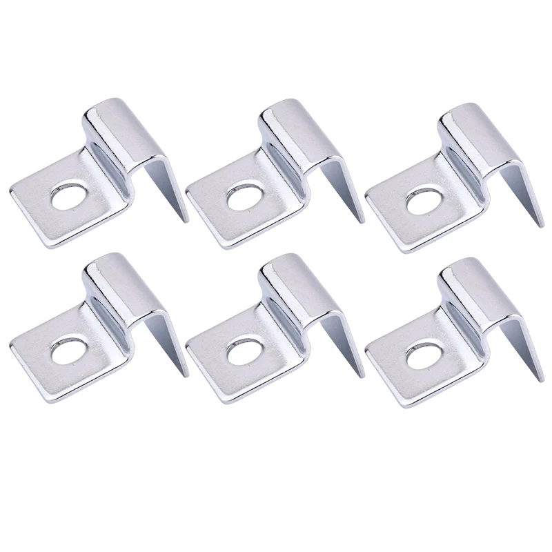 3~19mm Aquarium Fish Tank Glass Cover Support Stainless Steel Non-Slip Holders Universal Lid Clips Aquarium Accessories 4Pcs/lot