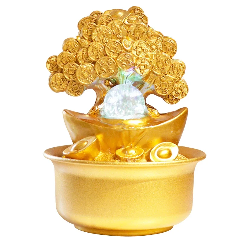 

TLL Gold Ingot Fountain Circulating Water Indoor Opening Gift