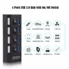 Nworld Multi Ports USB HUB 3.0 4/7 Ports Switches Power Adapter  Computer Accessories USB Splitter 5Gbps PC Accessories 2