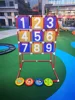 Flying Disc Target Shelf Adult Children Outdoor Sports Game Pvc Number Plate Assembly Frame Parent-child Sports Throwing Game 3