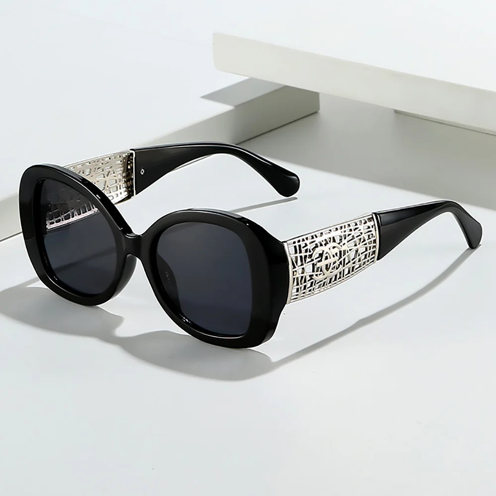 الفاخرة النساء مصمم النظارات الشمسية موضة المتضخم التدرج المضادة للانعكاس نظارات شمسية الرجال السفر في الهواء الطلق ظلال UV400