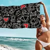Keiths Haring Beach Towel For Kids Personalized Bath Towel Pool Towel Vacation Gift Picnic Towel Party Gift 2