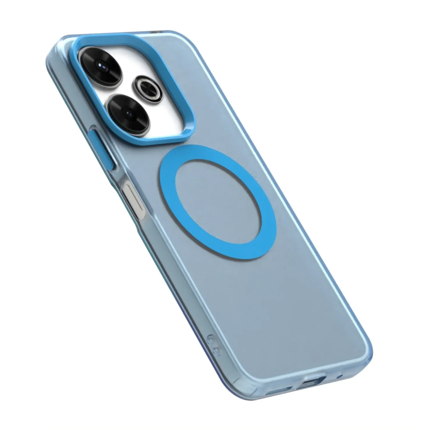 Matte Candy Magnetic Wireless Charging Transparent Case