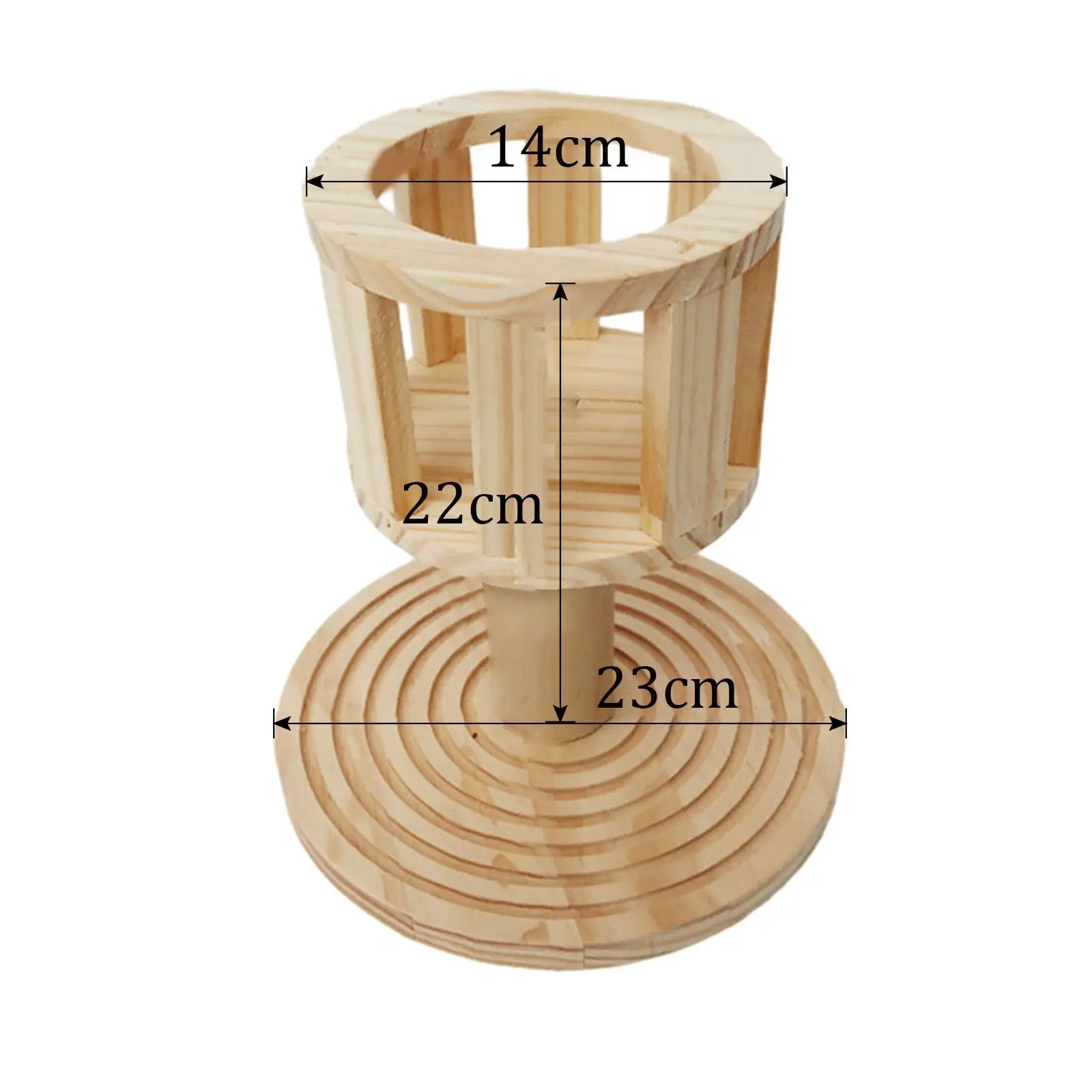 Wooden Rabbit Hay Feeder Hay Feeder Cage Accessories Grass Rack Chinchilla Hamster Bunny Hay Manger Food Dispenser Hay Rack