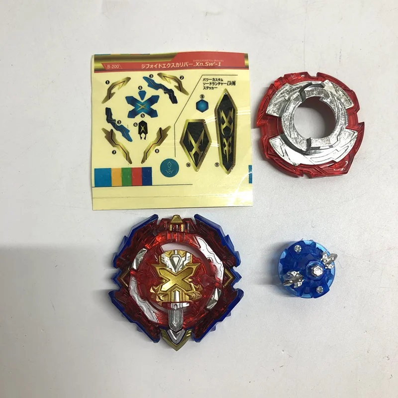 MQ Single Spinning Tops B-200 Xiphoid Xcalibur B-201 Zest Achilles Toys for Children spinning top toy battle top toy battle tops