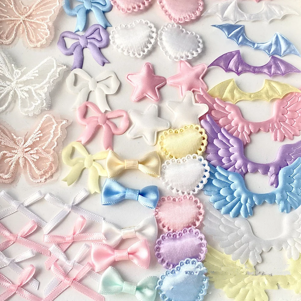 10pcs/pcak Bow Love Stars Packaging Material Card Cover DIY Decoration Ins Photocard Holder Material Accessories Gift 4