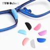 5 Pair Insert Nose Pad For Glasses Eyeglasses Push In Silicone Repair Accessory Child Kids U Shape Anti Slip Soft Black Blue Red 2