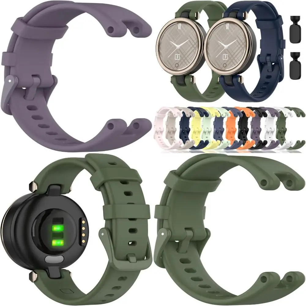 Comfortable, Durable, and Stylish Waterproof Silicone Watch Band for Lily Women's Fitness Sport Smart Watch-Sport Accessories