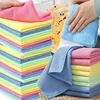 1/50PCS Microfiber Cleaning Cloth Absorbent Towel for Wash Car Housework Clean Kitchen Cleaning Rags Household Clean Tools 1