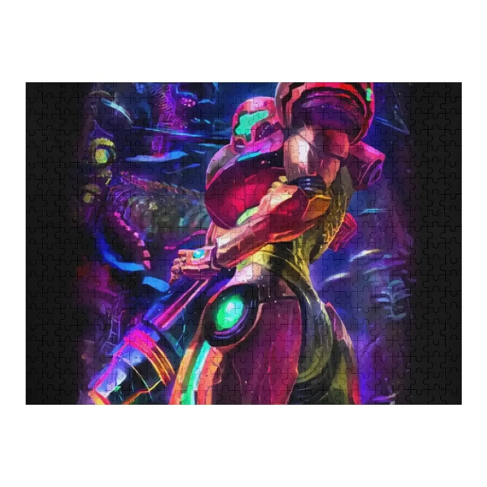 

Пазл-головоломка Samus Aran Metroid, детская игрушка с именем на заказ, игрушки для детей, аксессуары для Диона, пазл