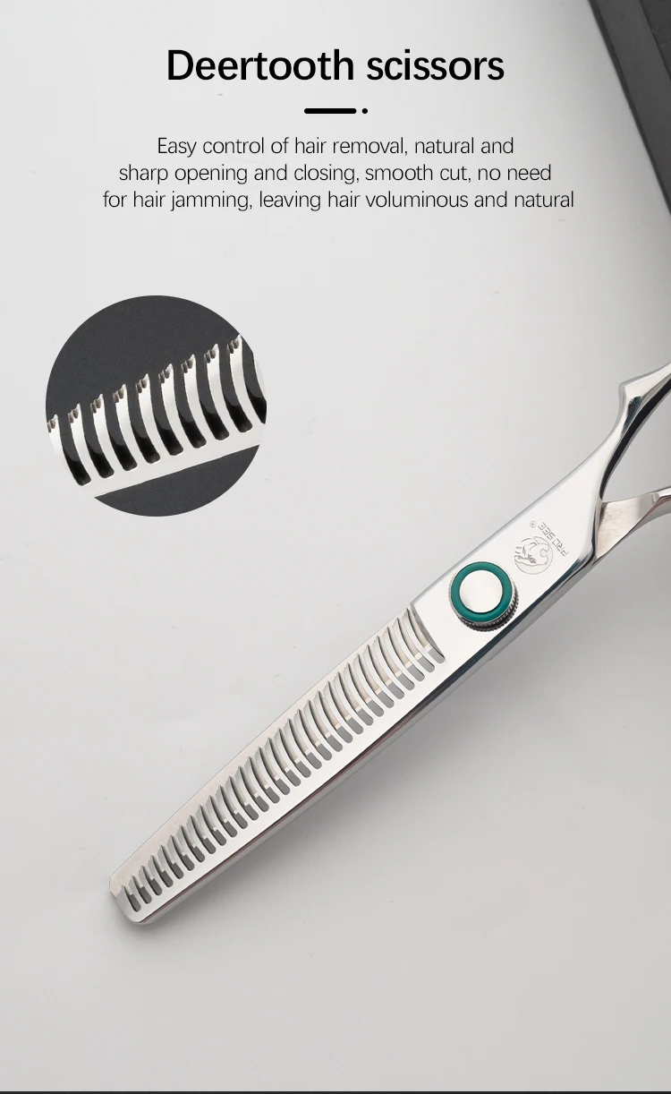 Description Picture 4 of itemProfessional Shears Stainless Steel 6.0 Inch VG10 Steel  Hair Cutting Scissors Best Barber Scissors