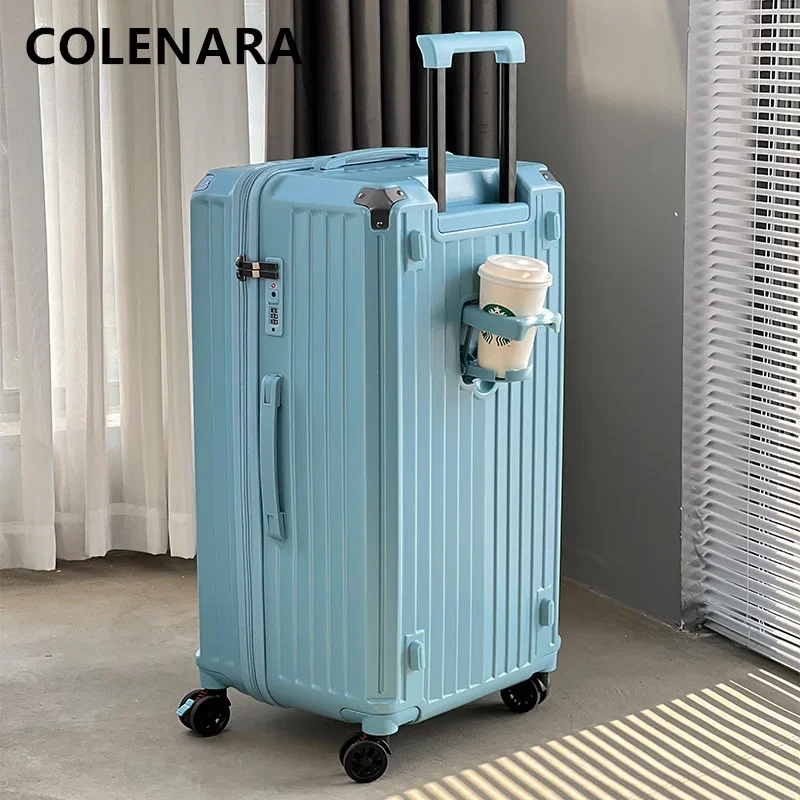 COLENARA PC Luggage 36 Inch Ladies Large Capacity Trolley Case 20 