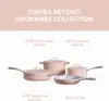 Ceramic Pots and Pans Set with Lid, Non Toxic Cooking Set Free, Oven Safe 2