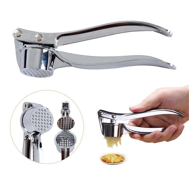 Garlic Press Crusher Mincer Kitchen Stainless Steel Garlic Smasher Squeezer Manual Press Grinding Tool Kitchen Accessories Garlic Press Crusher Mincer Kitchen Stainless Steel Garlic Smasher Squeezer Manual Press Grinding Tool Kitchen Accessories