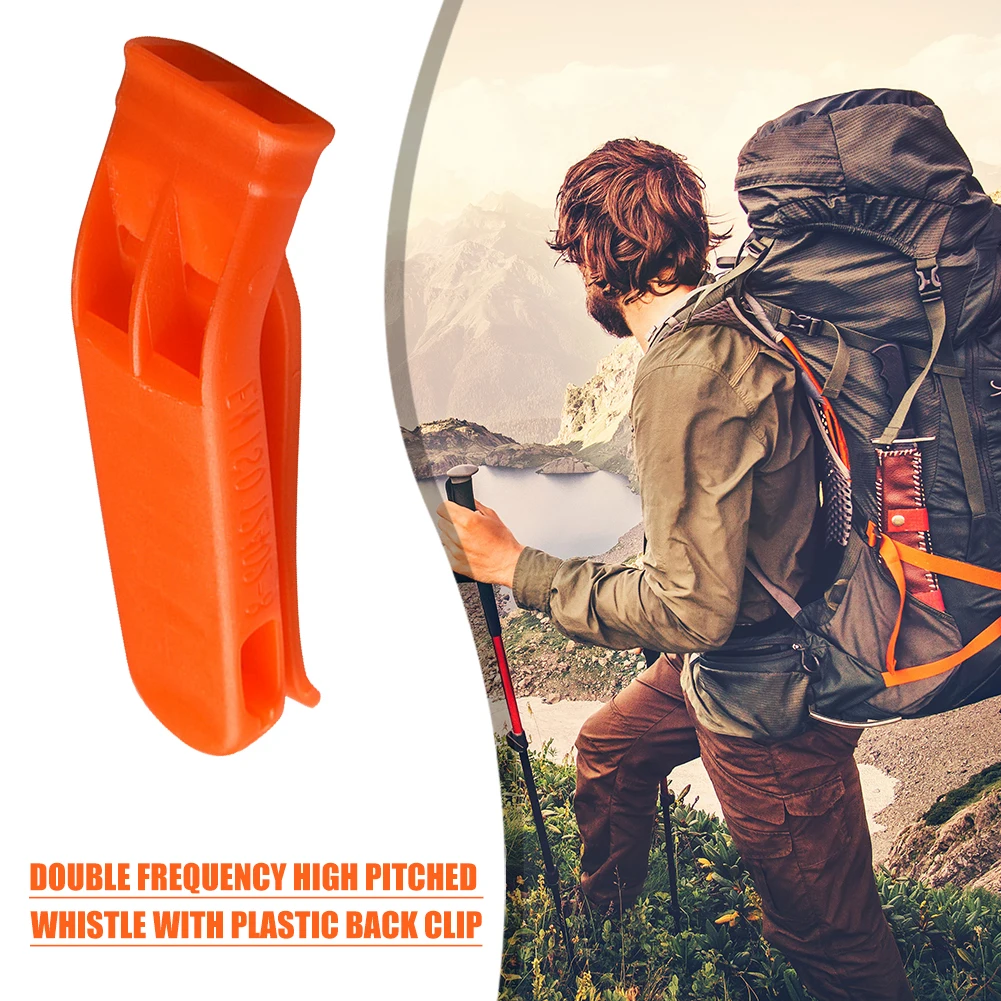 1-10PCS Outdoor Survival Whistle Camping Hiking Kayak Scuba Diving Rescue Emergency