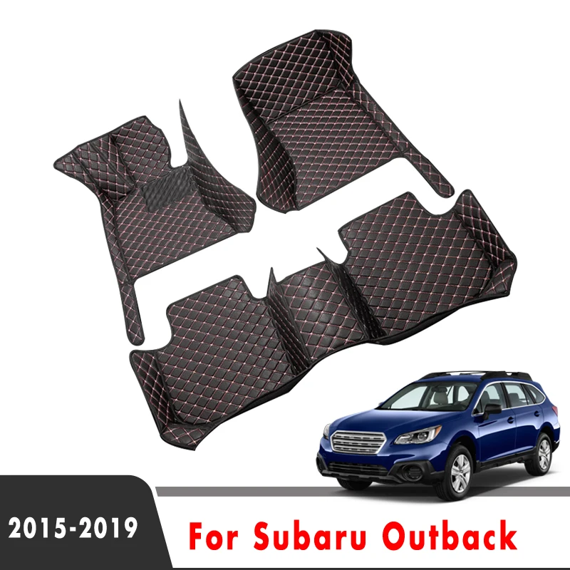 Car Floor Mats Interior Accessories Styling Covers Carpets For Subaru Outback 5th 2019 2018 2017