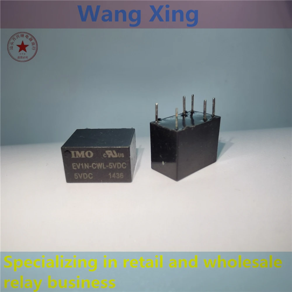 

EV1N-CWL-5VDC EV1N-CWL-12VDC EV1N-CWL-24VDC Electromagnetic Power Relay 6 Pins