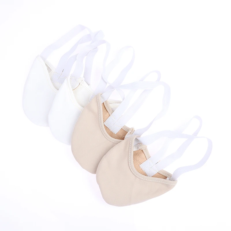 Rhythmic Gymnastics Shoes Half Length Soft Socks Children Adult Ballet Dance Elastic Shoes Art Gym Accessories 1Pair