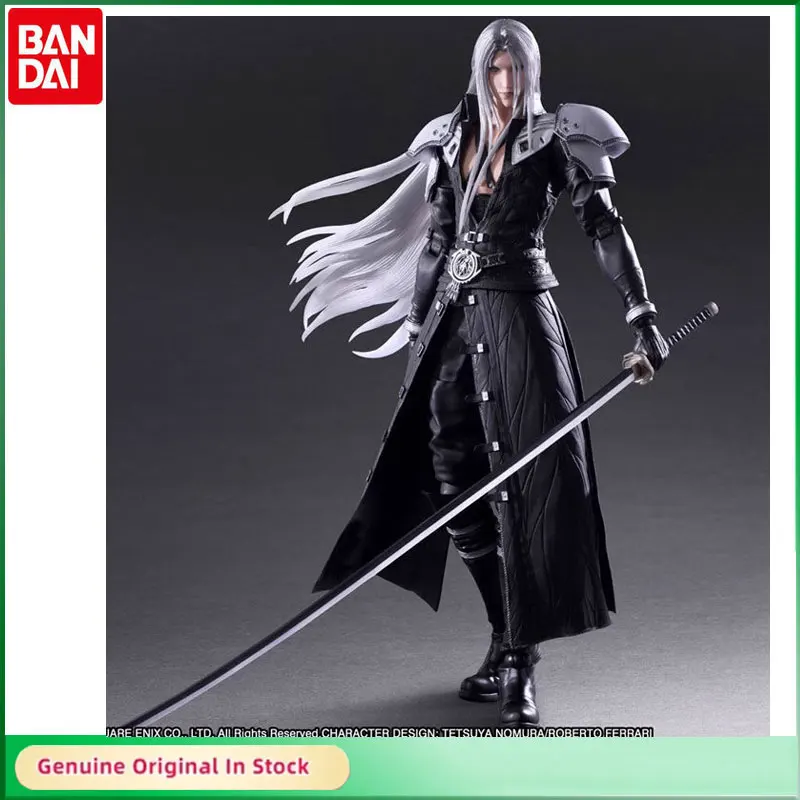 Original Square Enix Play Arts Final Fantasy Vii Remake Sephiroth Pvc Action Figure Giunti Attivi Modello Di Assemblaggio Da Collezione