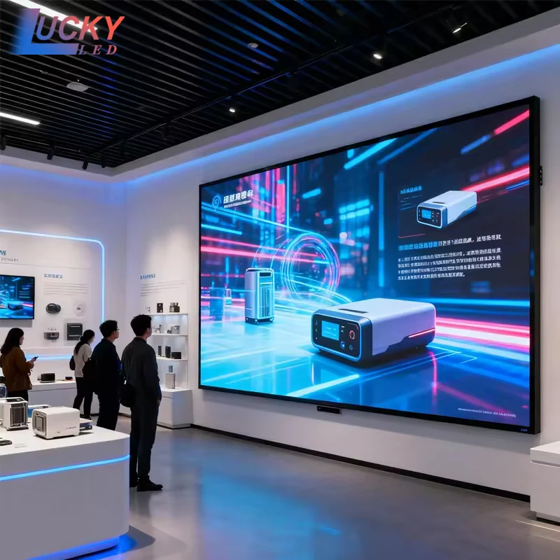 4K 8K GOB Indoor Video Wall luckyLed P2 P3 Screen Panel Full Color Screen Complete System Led Video Wall Led Display Screen 1